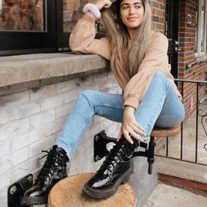 tornado combat boot steve madden